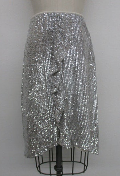 Ruffle My Sequin Skirt